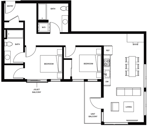 701 5th Ave N Studio-2 Beds Apartment for Rent - Photo Gallery 67