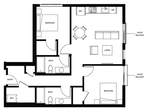 701 5th Ave N Studio-2 Beds Apartment for Rent - Photo Gallery 68