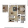 1 Bed 1 Bath A3