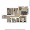 2 Bed 2 Bath B5