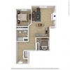 2 Bed 1 Bath B2