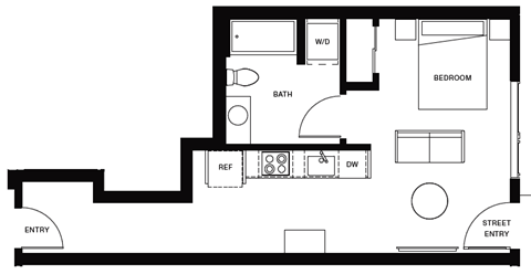 701 5th Ave N Studio-2 Beds Apartment for Rent - Photo Gallery 45