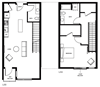 1 Bedroom Townhouse TH2
