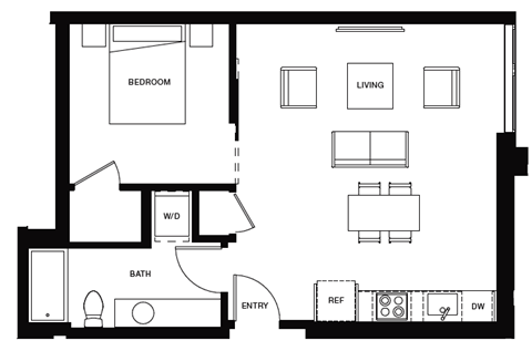 701 5th Ave N Studio-2 Beds Apartment for Rent - Photo Gallery 86