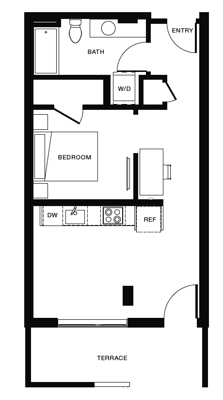 701 5th Ave N Studio-2 Beds Apartment for Rent - Photo Gallery 90