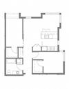 1 Bed 1 Bath A2