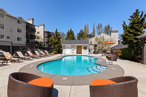take a dip in our resort style pool