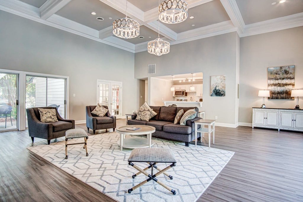 Community Clubroom at Triangle Park Apartments, Durham, NC, 27713