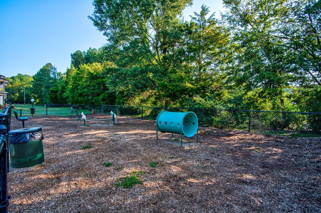 Dog park at Triangle Park Apartments, Durham, NC, 27713