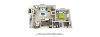 3D floorplan of The Congress
