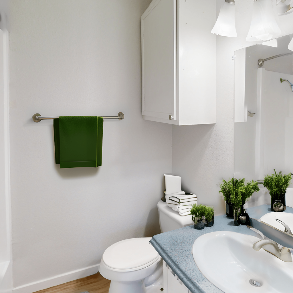 a small bathroom with a sink and toilet