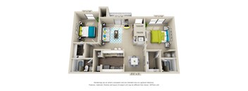 3D floorplan of The Driskill