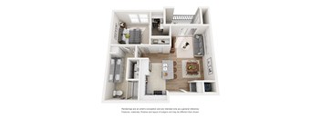 1 bed 1 bath at SOSA at Palo Alto Apartments, San Antonio, TX