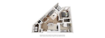 1 bed 1 bath A at SOSA at Palo Alto Apartments, San Antonio 78224