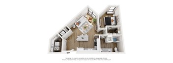 A2 Floor Plan at Tapestry Woodland Hills, Humble, TX
