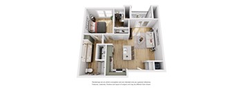 1 bed 1 bath at Hudson at Pecan Creek Apartments, Denton, TX