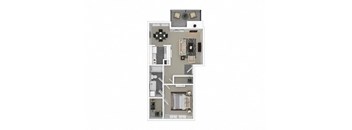 A2 3D floor plan