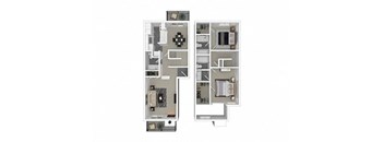 B4 3D floor plans