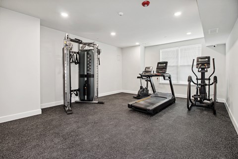 Fitness room at The Village at Blenheim Run