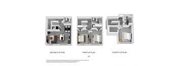 C2 - Three Bedroom Townhome