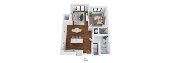 bedroom floor plan | apartments in pittsburgh pa | the alden
