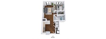 bedroom floor plan | the madison at ballston station