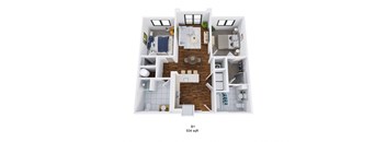 bedroom floor plan | the madison at ballston station