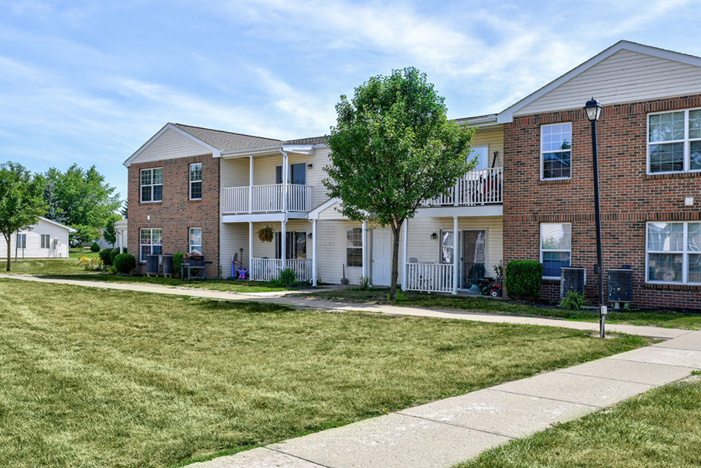 our apartments are equipped with a spacious yard and balconies