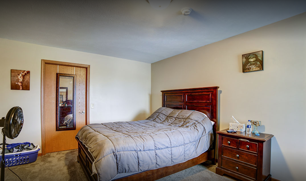 bedroom with nightstand
