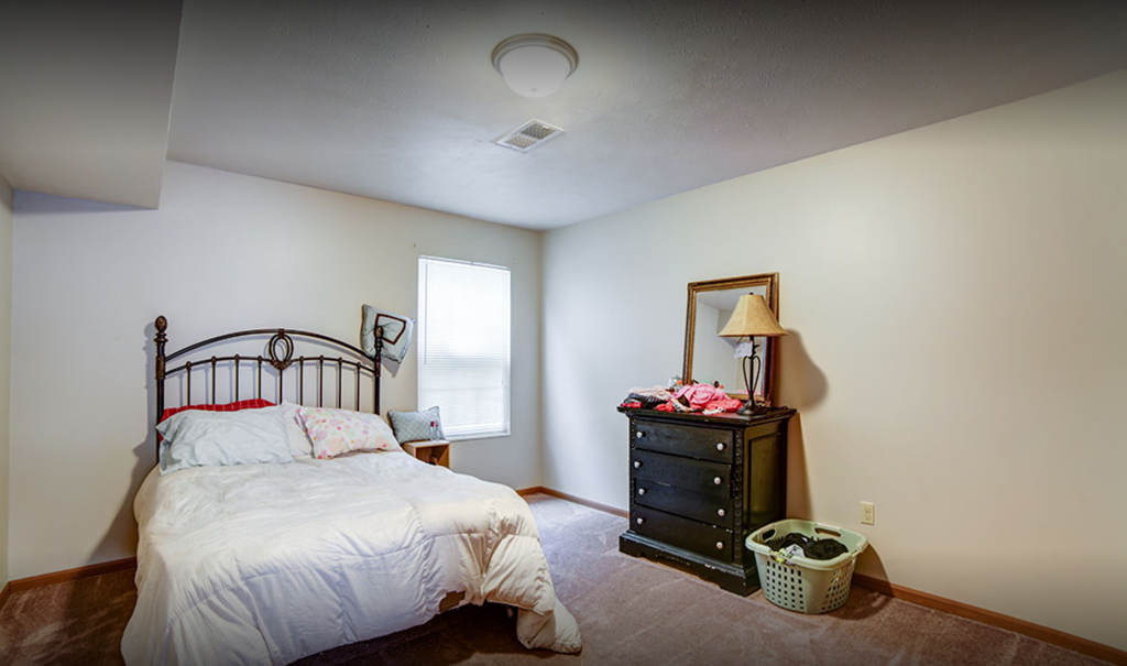 bedroom with window