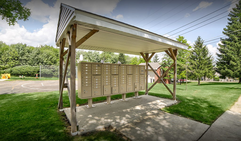 mailroom under pavillion