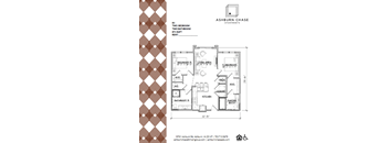 floor plan of the first and second floors of a house