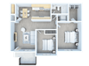 Two Bed One Bath