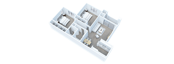 Two Bedroom One Bath