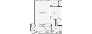 A5 1Bed 1 Bath