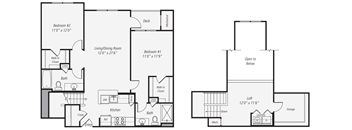 B3L 2 Bed 2 Bath