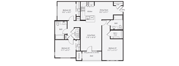 C1 3 Bed 2 Bath