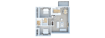 2 bedroom apartment in lancaster