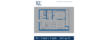 One Bedroom One Bathroom