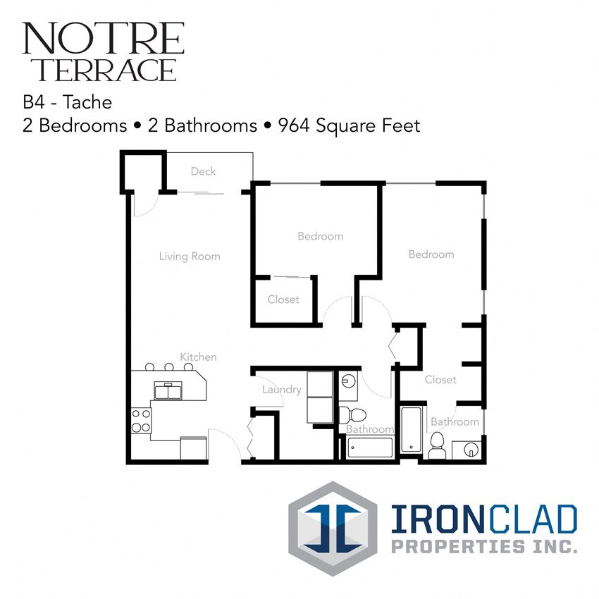 Notre Terrace 2 Bed 2 Bath Notre Terrace 2 Bed 2 Bath
