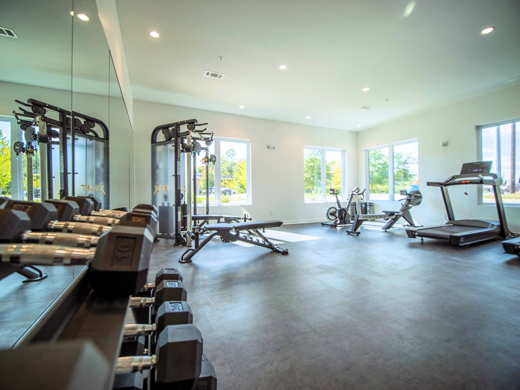 Fitness center and equipment