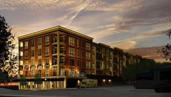 Glenwood Station East perspective night rendering - Photo Gallery 6