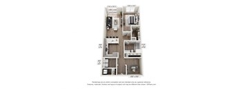a floor plan of a 1 bedroom floor plan  apartments atlantic city