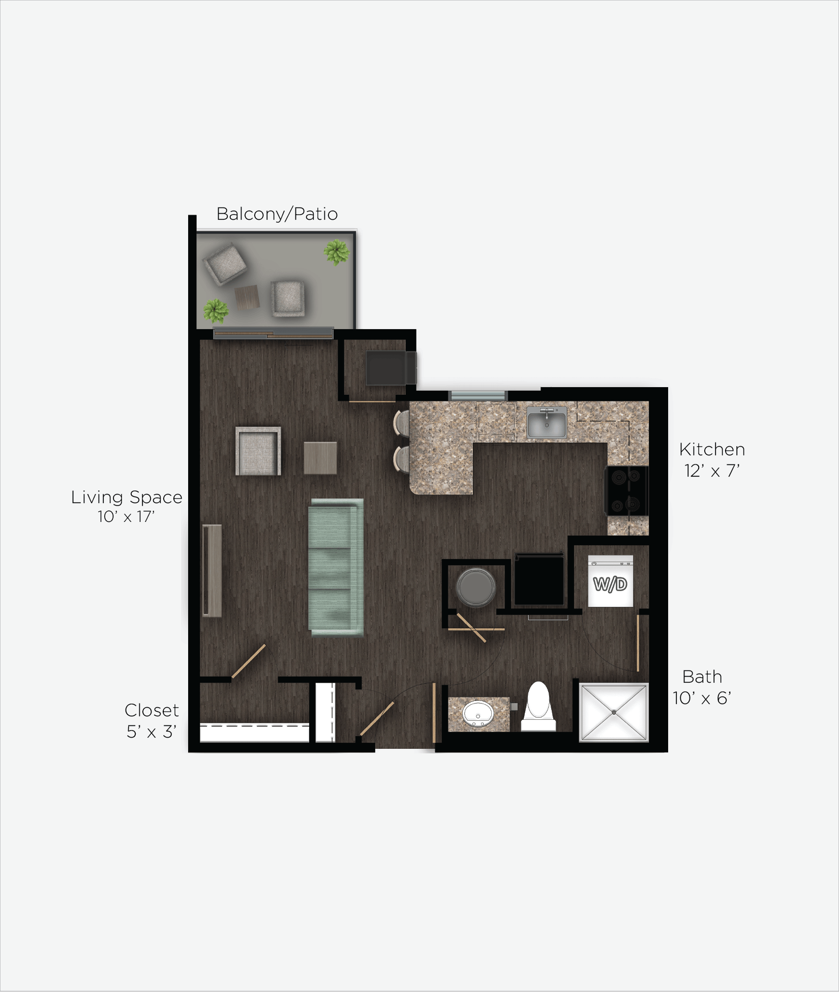 2540 Promenade Way Suite 1 Studio-3 Beds Apartment for Rent - Photo Gallery 19