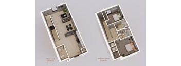 Townhome floor plan