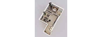 Unit H floor plan