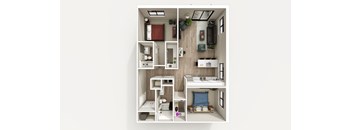 Model 2 Floorplan