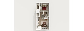 Flat Model Floorplan