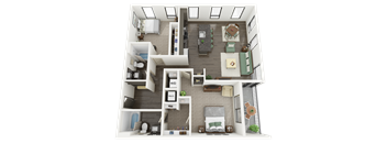 3D Floorplan of the Hightower