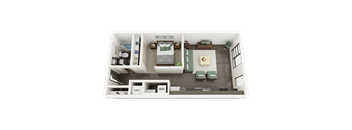 3D Floorplan of the Cornell